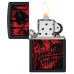 ISQUEIRO ZIPPO RED SKULL